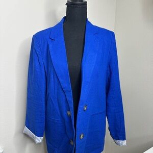 Halston Heritage brand new Royal Blue Blazer